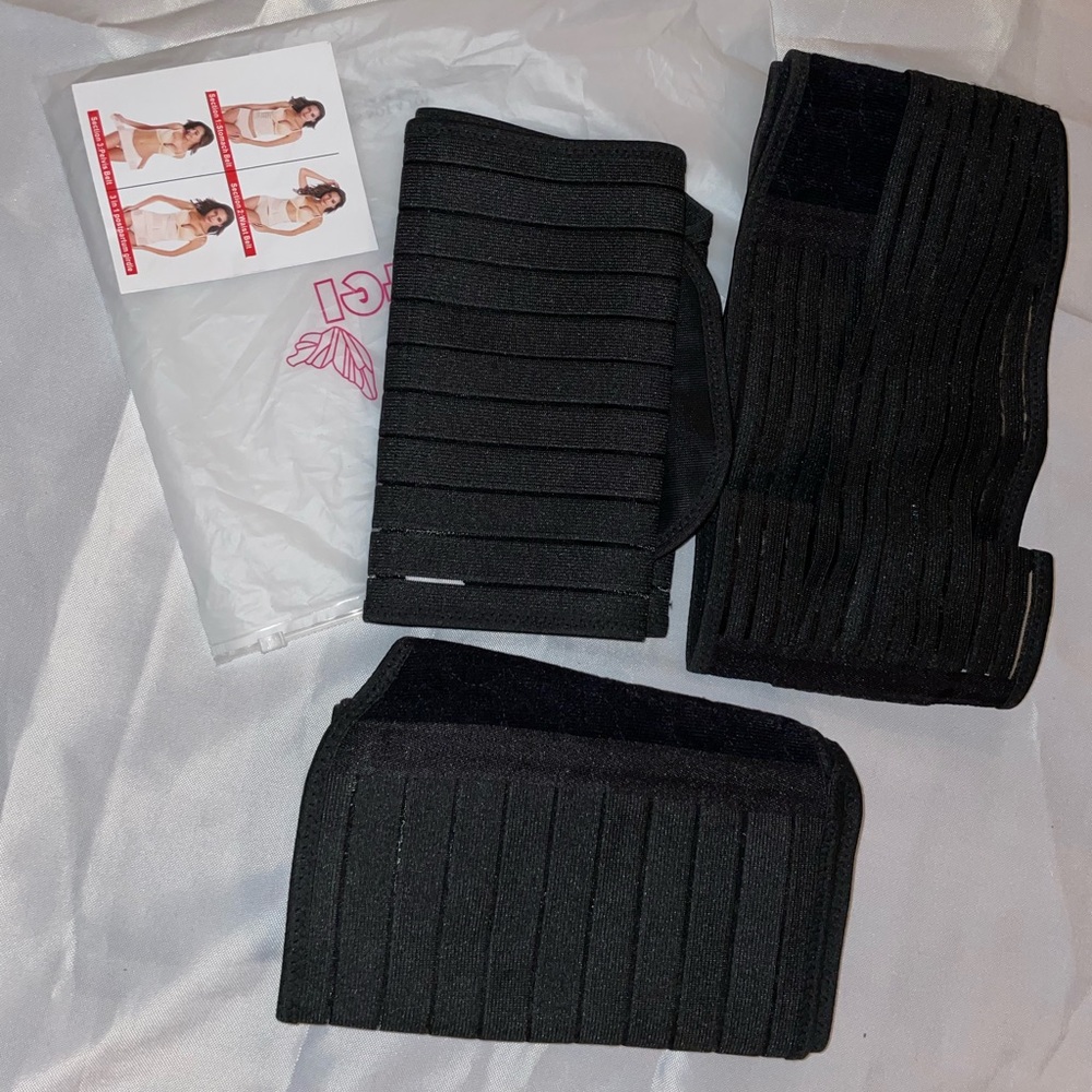 Black 3 in 1 Postpartum Belly Band (Plus Size) *New*